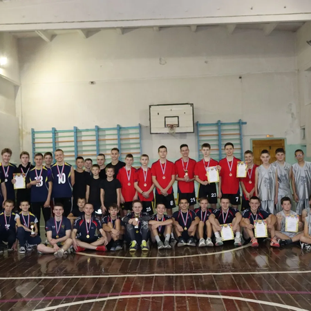 Районные соревнования по баскетболу среди команд юношей