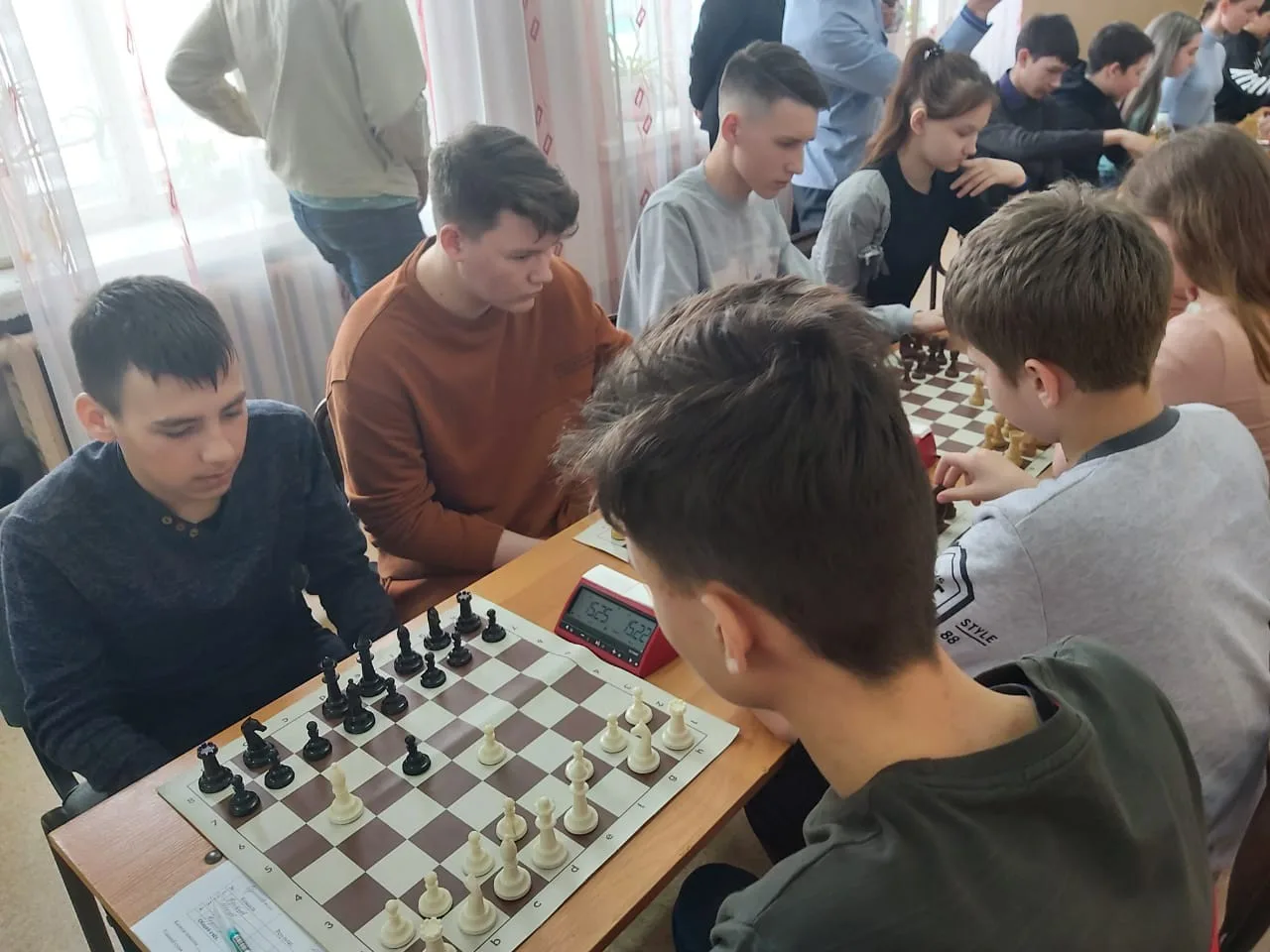 Областные соревнования по шахматам.