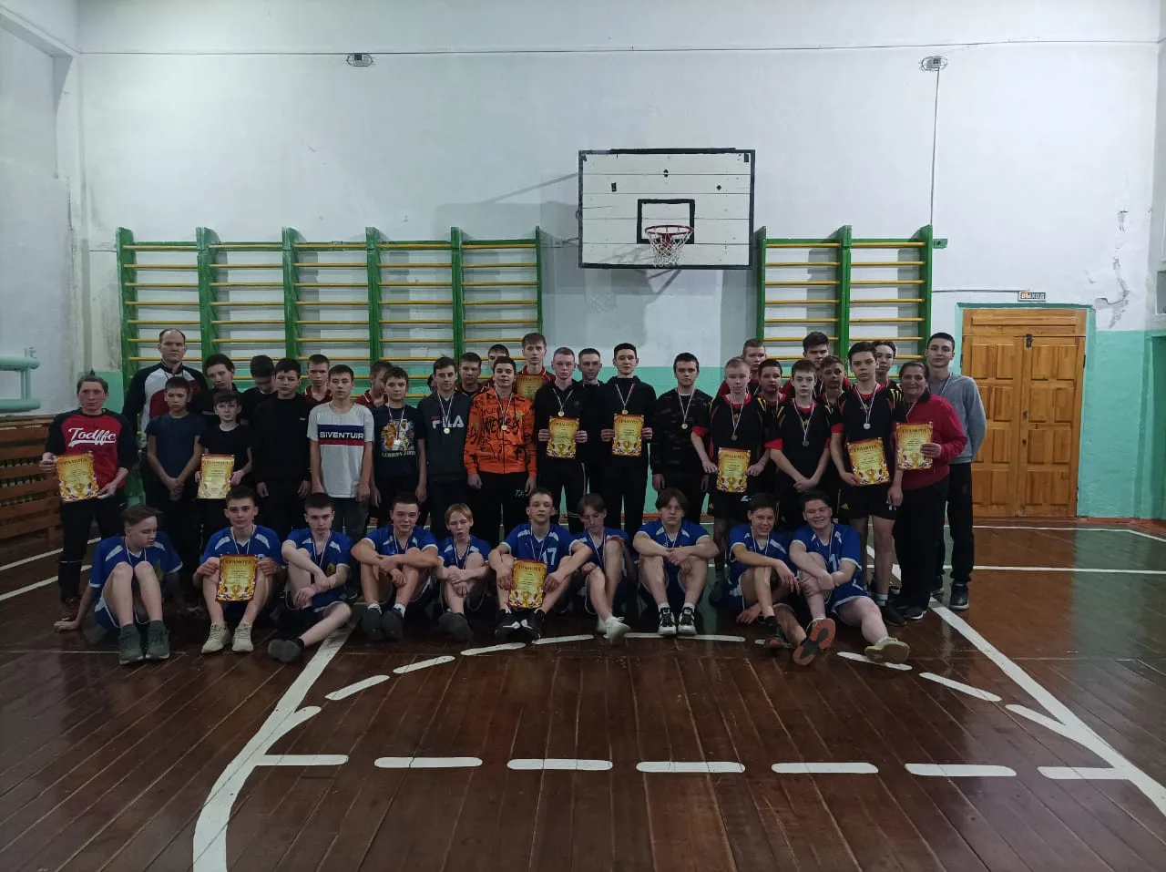 Районные соревнования по баскетболу