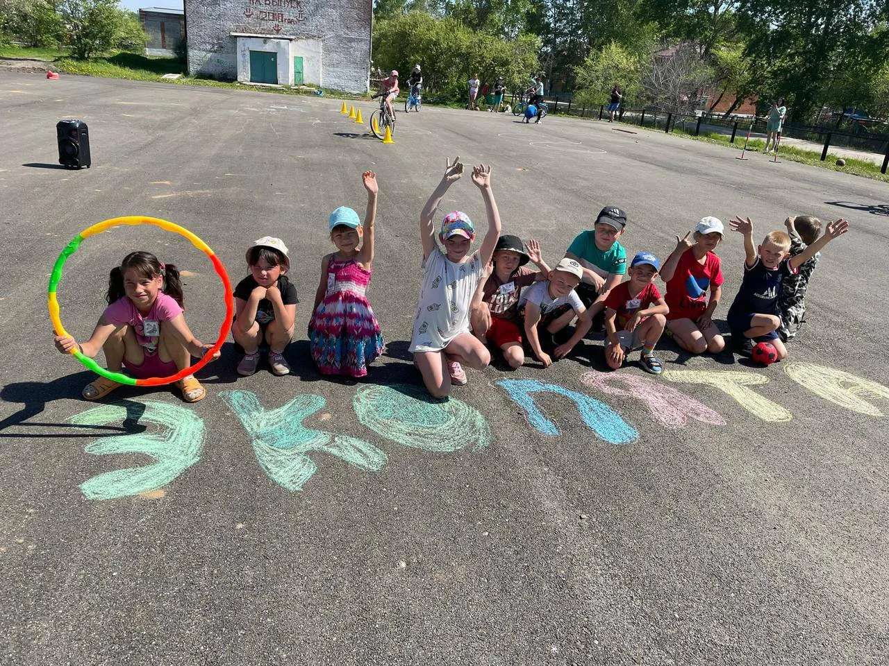 ​Детский оздоровительный лагерь «Удивительные раскопки» принимали участие в праздники «Эколят»